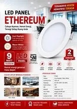 LED Panel Ethereum 9 Watt